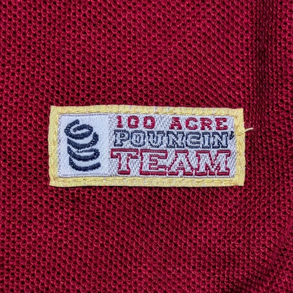 Winnie The Pooh 100 Acre Disney‎ Henley Shirt Vintage 90s Baby Sz 6-9 Mos DS NWT